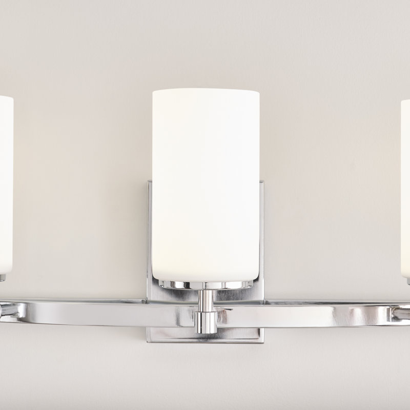 Alturas Three Light Wall / Bath from Generation Lighting , Chrome, No