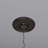EnduraForm PVC Baltimore Thermoformed Ceiling Medallion, 13"OD x 3 1/2"ID x 3/4"P (Fits Canopies up to 5 1/4"), Universal Aged Metallic Vintage Gold-70556172-137634724