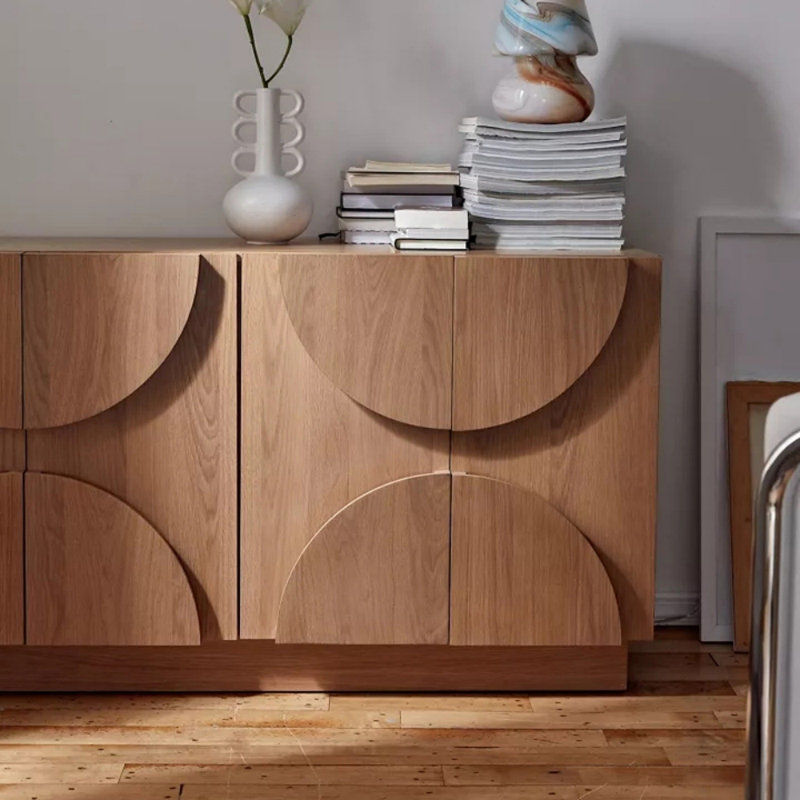 Buffet à grande capacité minimaliste pour la maison