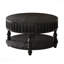 Table basse cannelée moderne avec centre de rangement avec couvercle rabattable et pieds en bois massif pour salon Mid-Century-1455299402