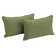 Tulissa Solid Colour Reversible Throw Pillow