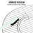 21'' Round Iron Fire Pit Log Grate