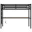 Lit mezzanine en métal avec bureau Space TG