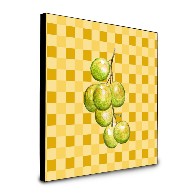 Panneau mural « raisins on basketweave » Bienville