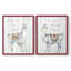 Llama Little Things-Reproduction encadrée de qualité supérieure - prêt à être accroché - aucun clou requis - aucun clou requis-1436757861-1436757873