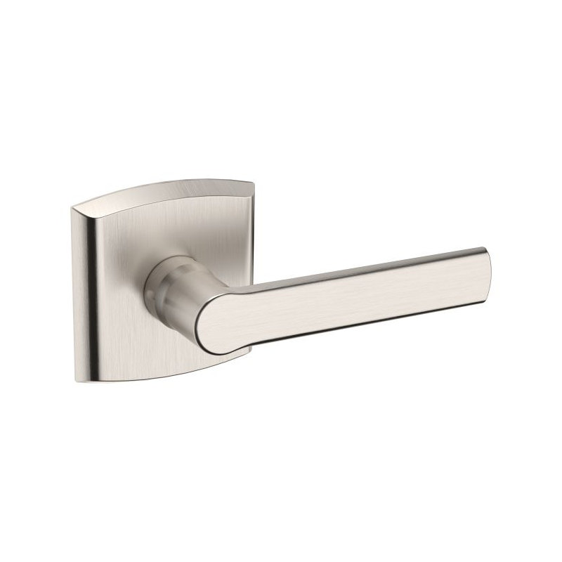 5485V Soho Single Dummy Door Lever with R026 Rose, Right, Lifetime (PVD) Satin Nickel