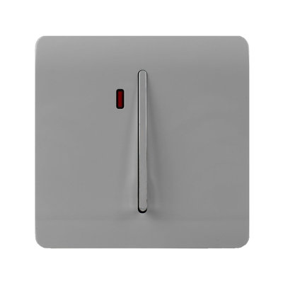 Trendi Switch 1 Gang 45 Amp Cooker Switch with Neon