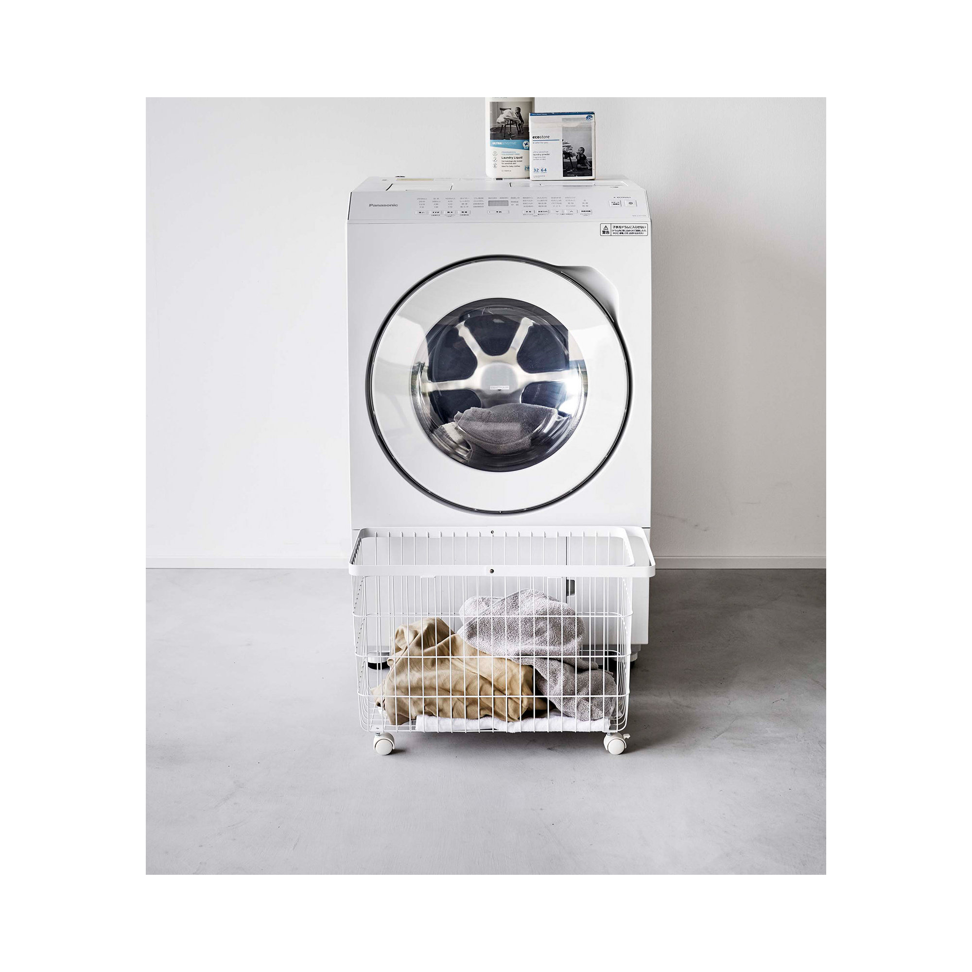 Laundry Basket, White