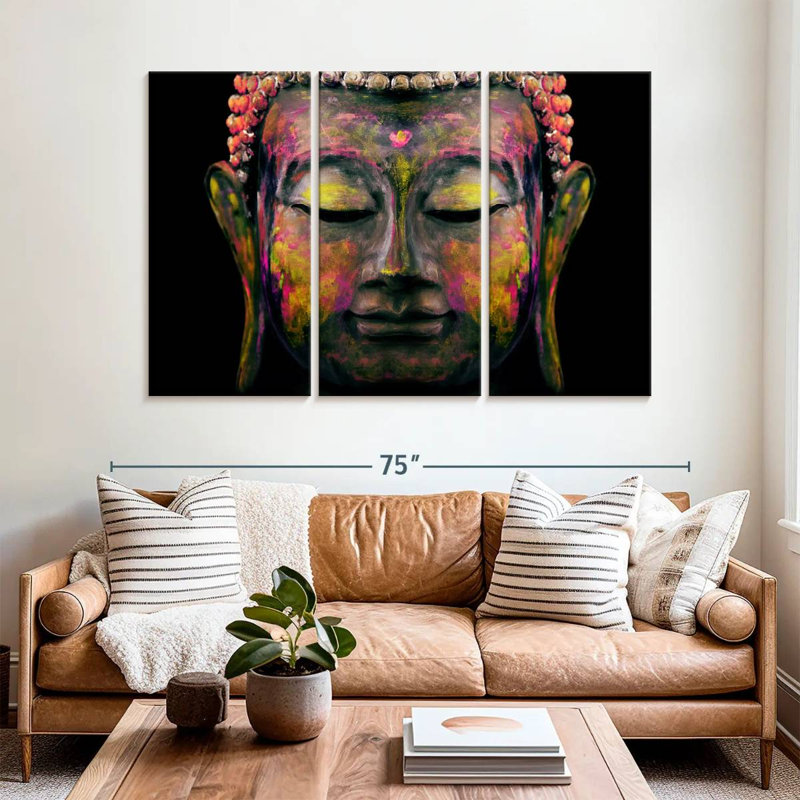 Adella Unique Buddha, 42" H x 65" W