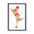 Black Floater Framed selected