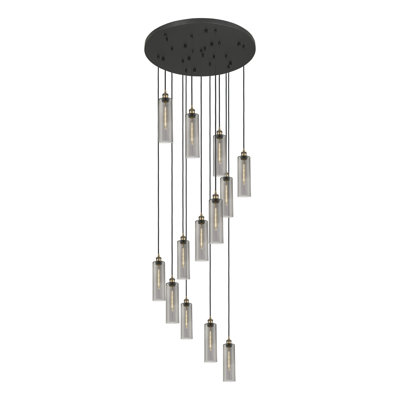 Caius - Luminaire suspendu à cordon 32 lumières 13 po