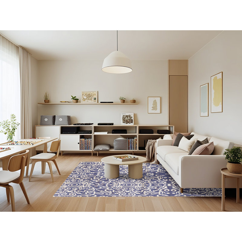 Tapis abstrait moderne 3589, Rectangle 7 pi x 9 pi