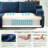 Boneless 96" Sectional Couches for Living Room Fluffy Cloud Couch Sofa with Deep Seat Upholstered Boneless Couchs Modern Modular Sectional Couch with Chaise-1456979284-1456979287
