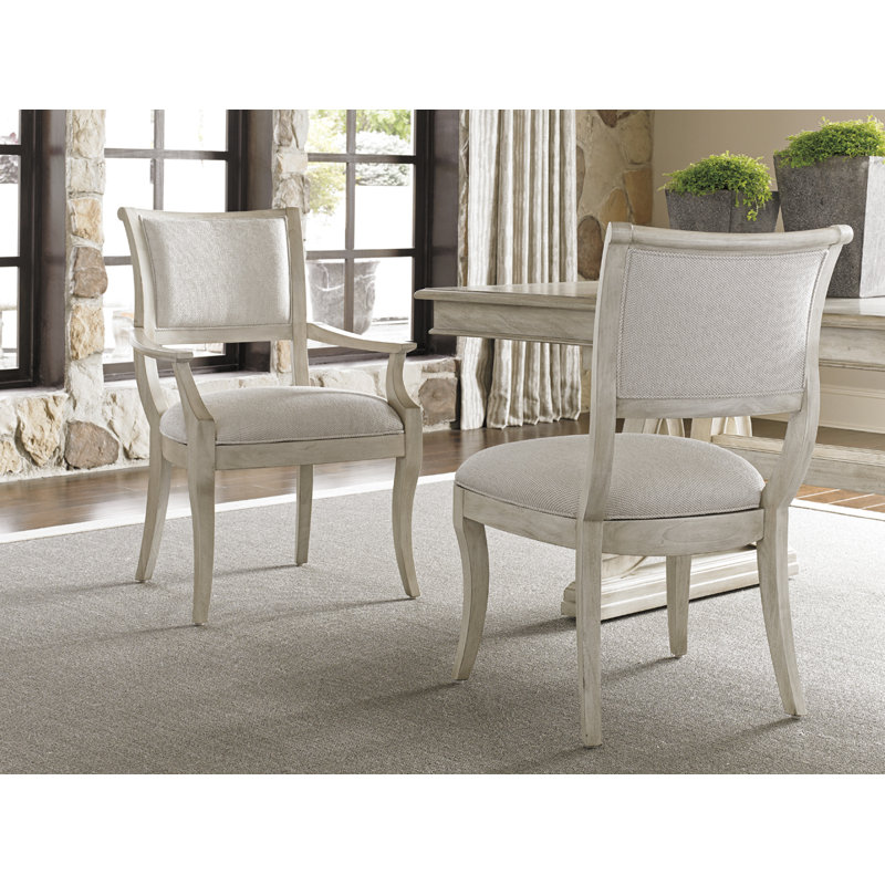 Oyster Bay Eastport Arm Chair, Light Oyster Shell