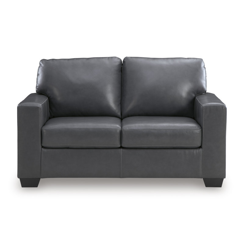 Causeuse Azure Shadow, 36" H x 62" W x 38" D, 2