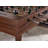 Mid-Century Modern Foosball Table with Steel Rods, Counterbalanced Players, Built-In Scoring & Foosballs Included