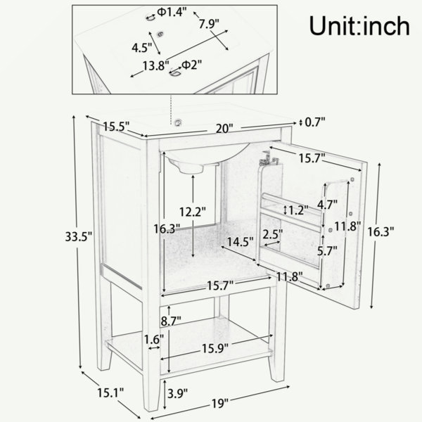 Dimensions du produit
