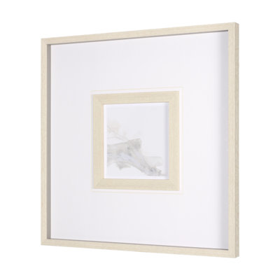 Vapor VIII by June Vess a Hand Embelished Textured Framed Art Print Matted under Glass