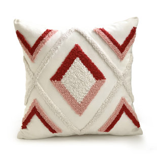 Geometric Pillow cover Pink Diamond 1 Piece