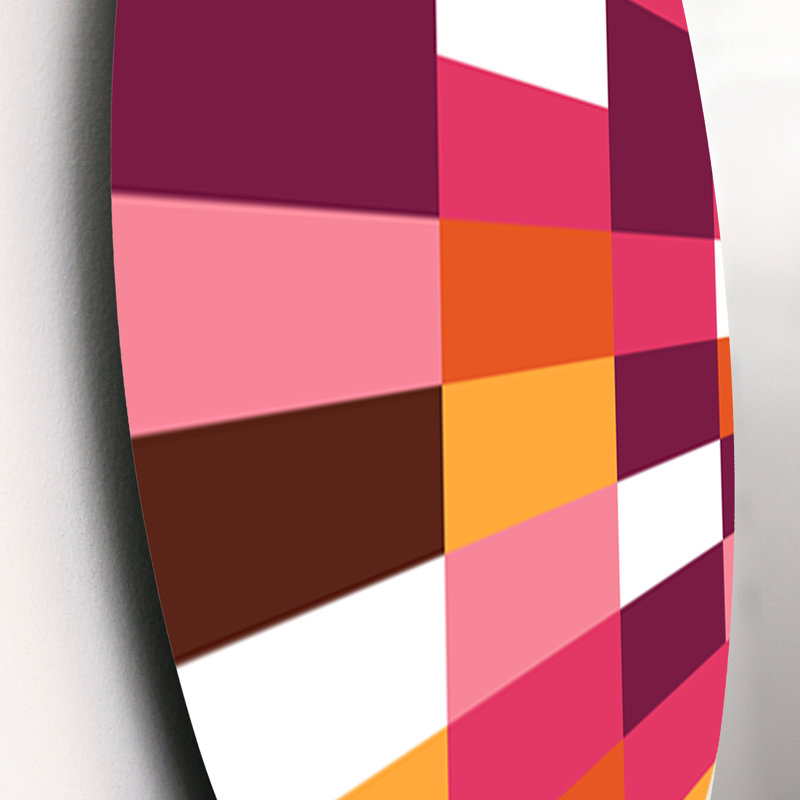 Ensemble de 3 décorations murales à motif géométrique rétro 3 pièces