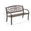 Banc de jardin en acier Finnis-1029355434