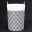 Panier à linge pliable de grande capacité avec poignées en aluminium, bac de rangement cylindrique pour la maison, le bureau, le dortoir - organisateur de tissu multi-usage 115L-813729745-813729748