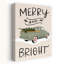Merry Truck 1 Piece Wrapped Canvas Wall Art-722694985