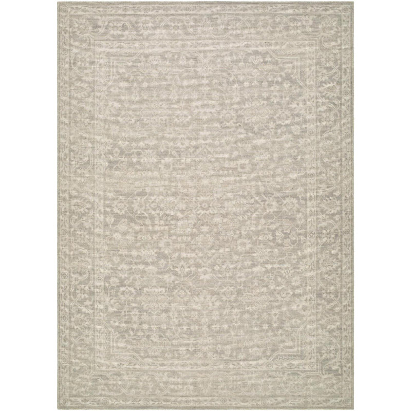 Tapis tissé à la machine Nabela Noor Home x Livabliss Maan, Rectangle 6 pi 7 po x 9 pi