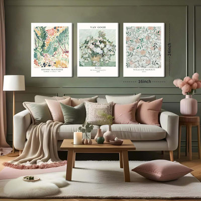 3 Piece Wrapped Canvas Print