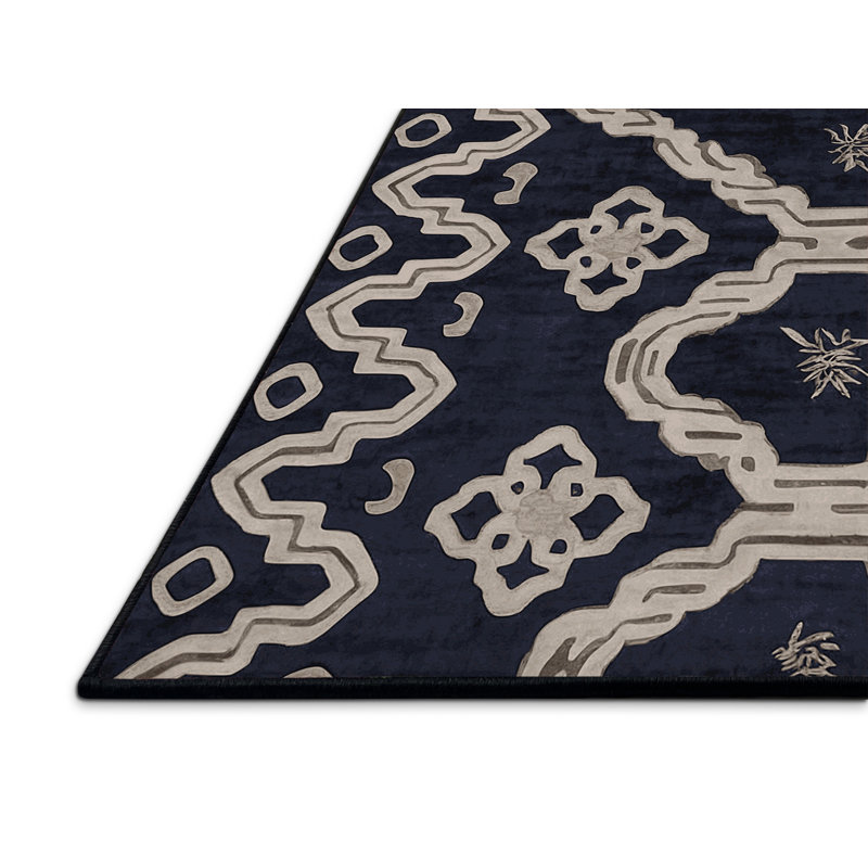 Silky Soft Plush Gray Area Rug, Square 8'