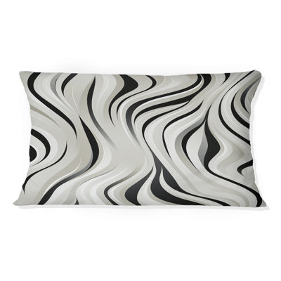 Abstract Throw Pillow