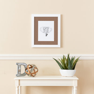 Cadre pour photo simple 24 po x 30 po en bois mat