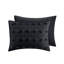 Édredon noir en microfibre pour lit doux-124869754-124869756