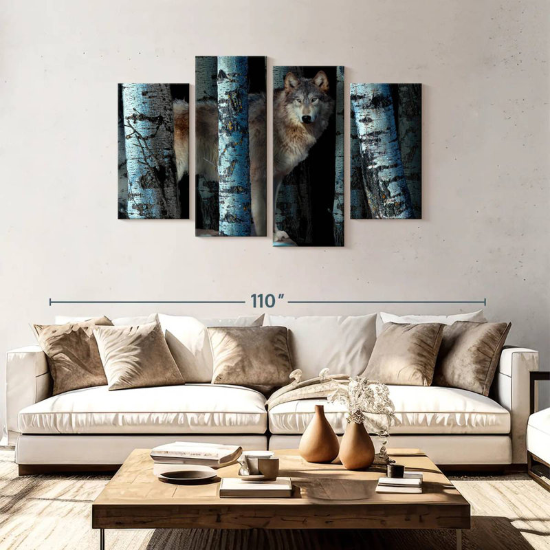 Brampt Moon Shadows, 48" H x 75" W