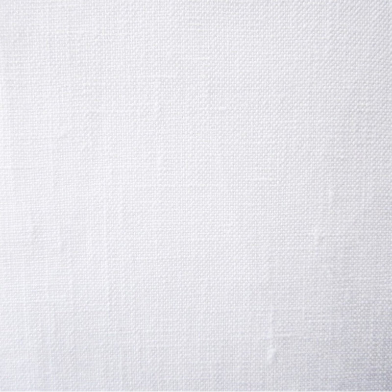 Taie décorative en lin Provenza, Blanc, Standard