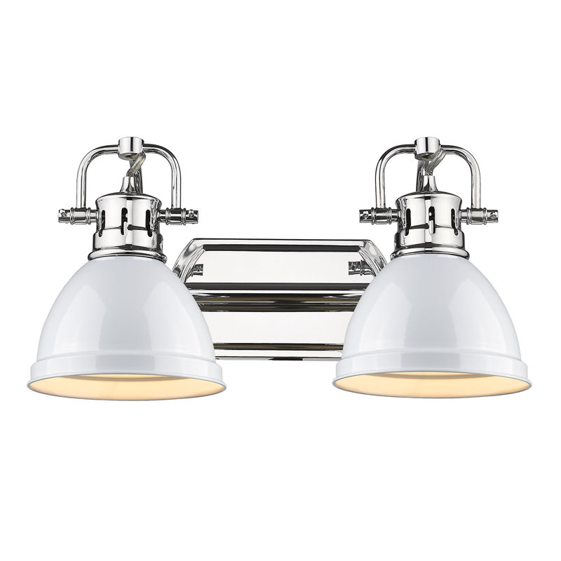 Lyndee 2 - Light Dimmable Vanity Light, Chrome, White