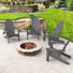 Reyer Outdoor Adirondack Set