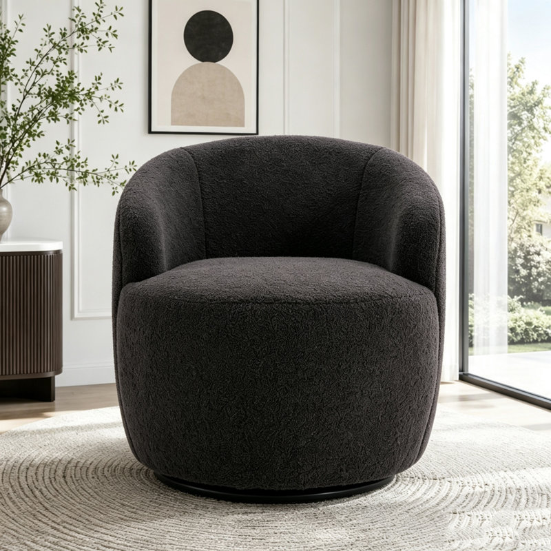 Fauteuil demi-tonneau Teddy