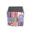 40cm Wide Square Floral Cube Ottoman