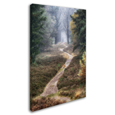 « escalader les traces », reproduction de photo sur toile tendue