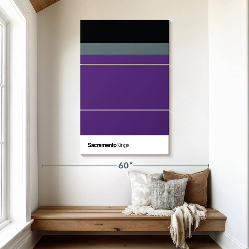 Sireci Sacramento Kings, 50" H x 32" W
