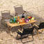 Chaise pliante empilable en acier Ettorina