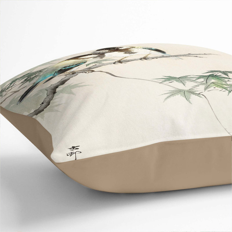 Square Throw Cushion, 55cm H x 55cm W x 20cm D, Stone
