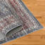 Tapis oriental bleu 5 pi x 8 pi résistant aux taches-1610287759