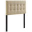 Tête de lit rembourrée en tissu Emily de Modway-122135060-122135067