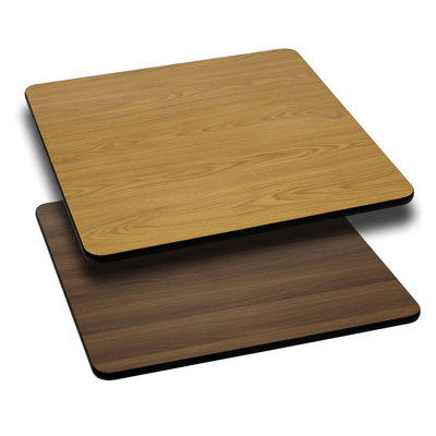 Table Top with Reversible Laminate Top