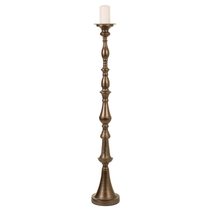 Metal Floor Candlestick