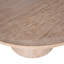 Ross Round Reclaimed Pine Cone Shaped Pedestal Base Dining Table-72049335