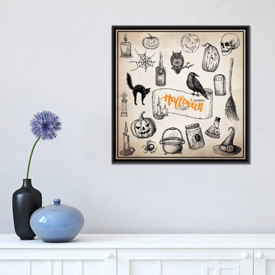 Trove d’halloween, impression sur toile tendue