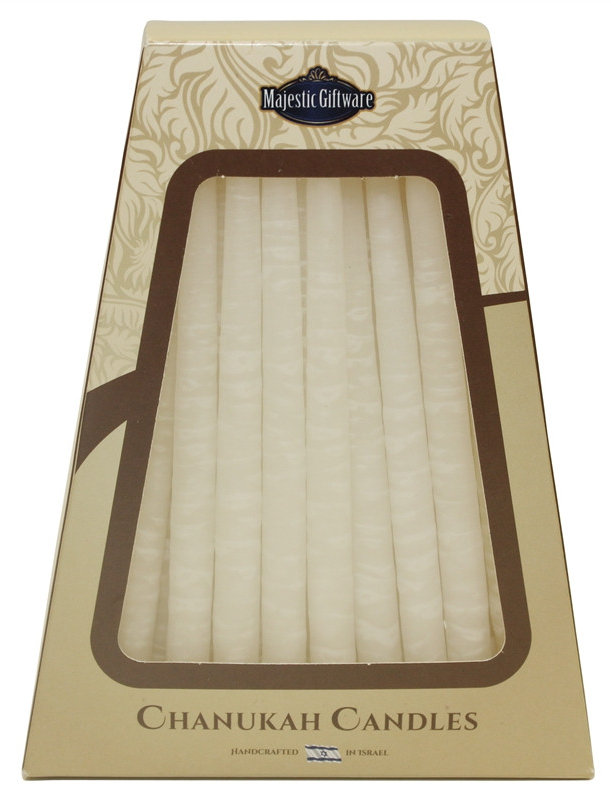 Lampe avec bougie Hanoukka Safed Ultimate Judaica, H 6 po x l 4 po x P 3 po